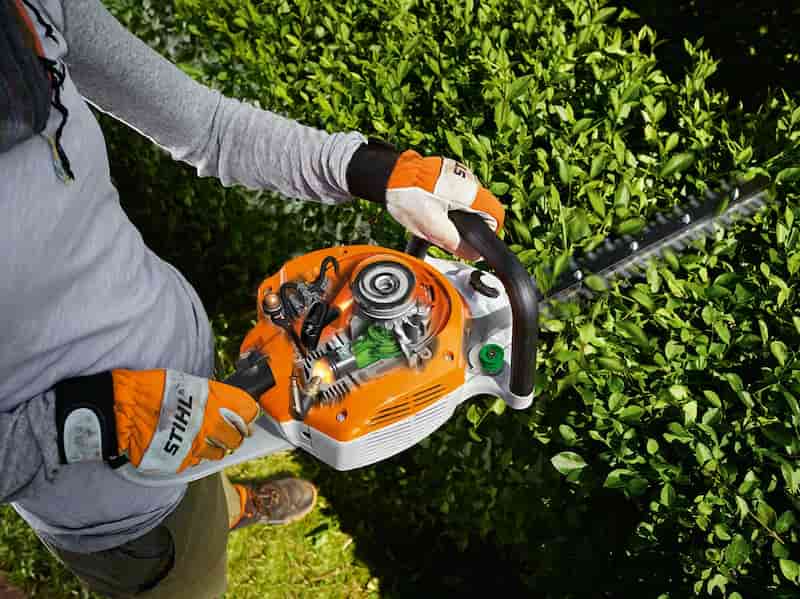 Large garden chainsaw
