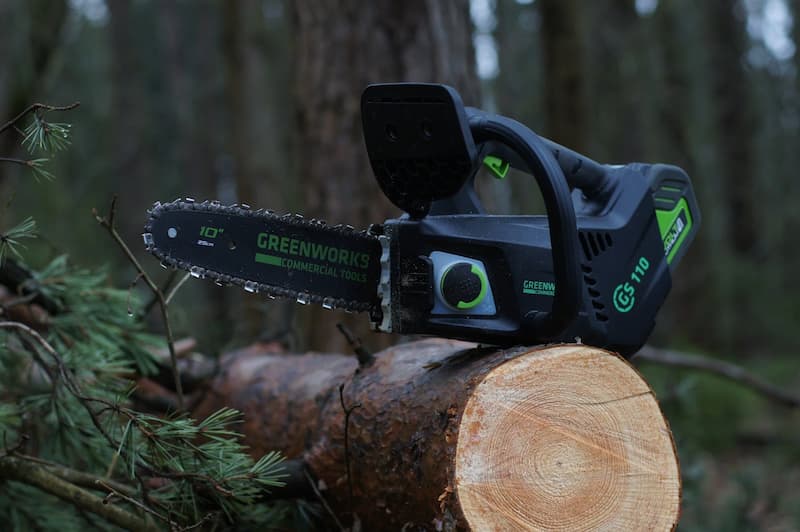 Large garden chainsaw